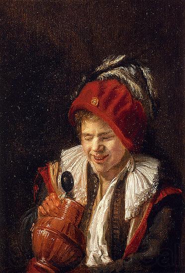 Judith leyster A Youth with a Jug France oil painting art